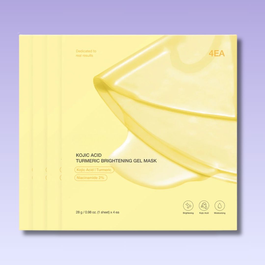 PopGlow™ Kojic Acid Turmeric Gold Jelly Gel Mask