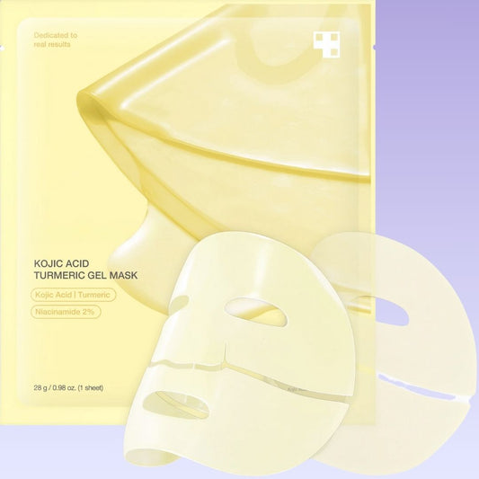 PopGlow™ Kojic Acid Turmeric Gold Jelly Gel Mask